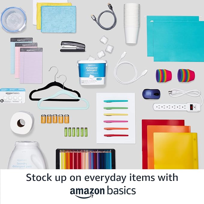 Amazon Basics 4-Shelf Adjustable, Storage Shelving Unit, Steel Organizer Wire - Image 10