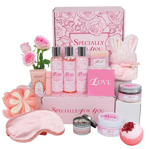 16Pcs Rose Spa Kit by honiitaa