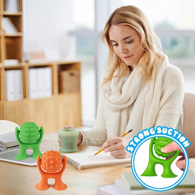 Sensory Suction Cup Spinner Toys, Textured Suction Cup Toys - Image 7