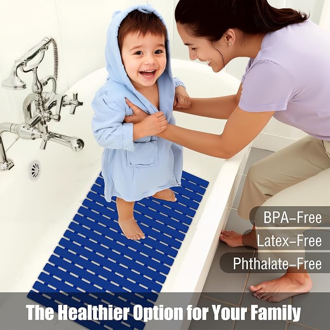 MBOSS Bath Tub Shower Mat Non Slip Bathtub Mats - Image 8