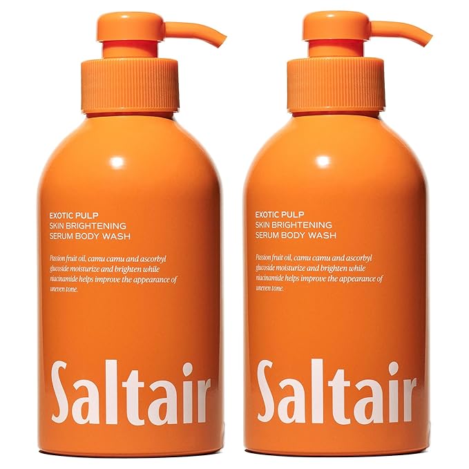 Saltair Body Wash, Exotic Pulp 2-Pack. Moisturizing Body Cleanser by Saltair