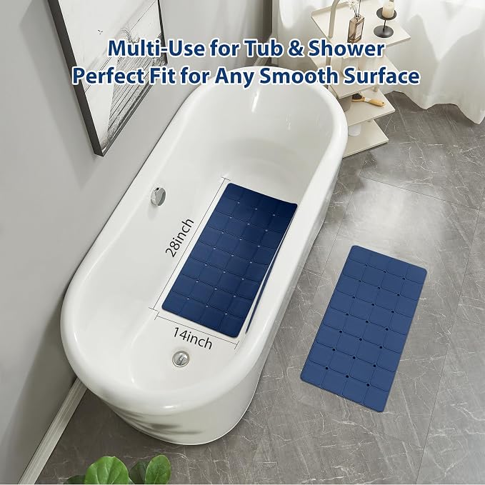 Silicone Bath Mat with Suction Cups – Non-Slip Foldable Bathtub & Shower Mat - Image 7