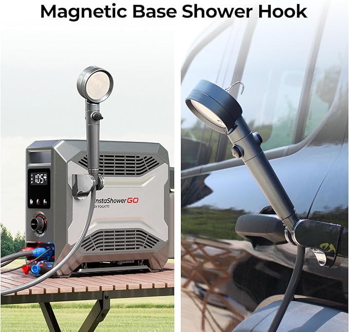 FOGATTI InstaShower GO, Portable Propane Tankless Water Heater 19, 000 BTU - Image 4