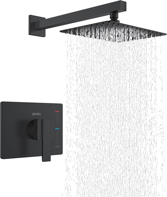 KENES Matte Black Shower Faucet by KENESBathroomKitchen