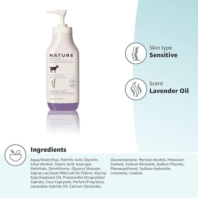 Nature by Canus Lavender Goat Milk Body Lotion, 11.8 oz - Image 7