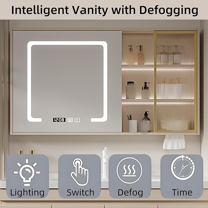 60IN Modern Bathroom Vanity - Image 5