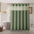 Inhousolu Stall No Hook Shower Curtain by INHOUSOLUHOMEDECOR