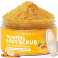 Body Scrub, Turmeric Exfoliating Body Scrub, by VOERUY
