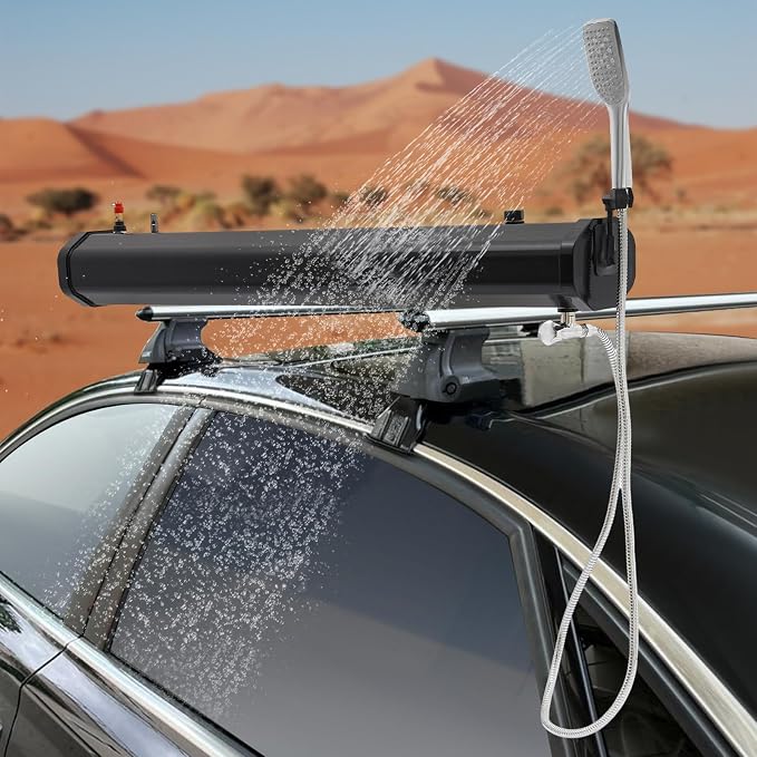 Portable Camping Shower Solar Portable Shower Water Tank - Image 2