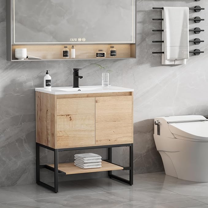 LUCKWIND 30" Bathroom Vanity by LUCKWIND