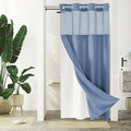 Gibelle Stall Small Shower Curtain 36x74, Waffle Weave Shower Curtain by Gibelle