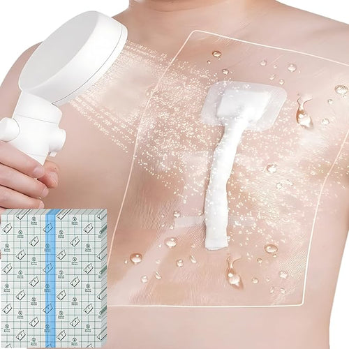12" x 16" Shower Shields Wound Cover, Large Waterproof Bandages by Unknown