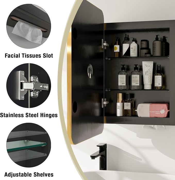 Rectangle Bathroom Medicine Cabinet - Image 7