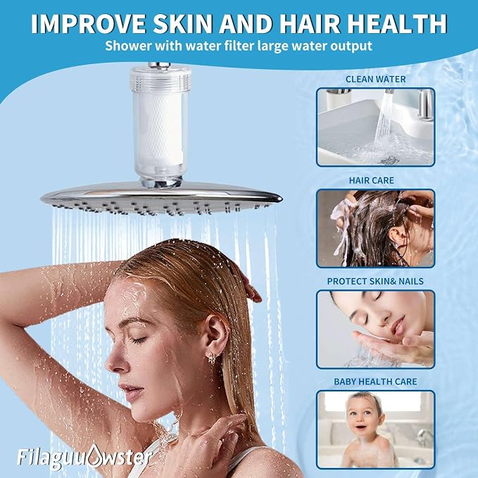 FA10 Washer Water Filter, 1 Micron, 99.5% Removal of Chlorine Odor, Carbon+PP - Image 6