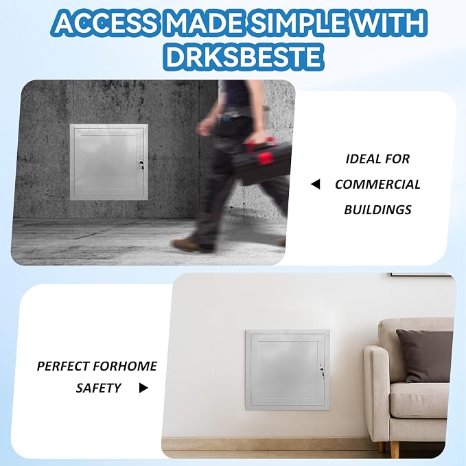 21.65" x 21.65" Aluminum Insulated Fire Rated Access Panel Door - Image 7