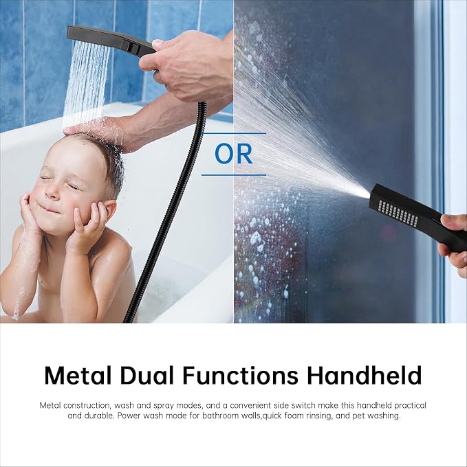 G-Promise All Metal 14 Inches Rain Shower Head - Image 2