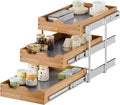 OCG Pull Out Drawer 14" W x 21" D, 3 Tier Pull Out Cabinet Organizer, by OCG