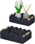 CubesLand Scalloped Edge Decor Baskets by CubesLand
