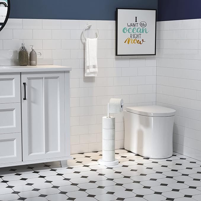 MARMOLUX ACC Free Standing Toilet Paper Holder Stand - Image 2