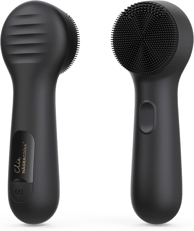 Silicone Face Scrubber, NågraCoola CLIE 2.0 Facial Cleansing Brush, Rechargeable by N%C3%A5graCoola