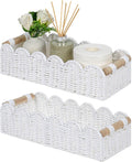 CubesLand Scalloped Edge Decor Basket by CubesLand