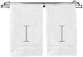 Monogrammed Hand Towel, Personalized Initial Gift, Extra Absorbent 100% Turkish by BareCotton