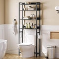 Over The Toilet Storage Rack, 4 Tier Bathroom Organizer Over Toilet, by MAHANCRIS