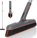 Eazer 53‘’ Grout Brush with Long Handle, 180°Rotation Tile Grout Cleaning Tool by Eazer