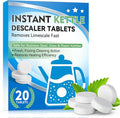 Kettle Descaler Tablet, 20 Pack Kettle Cleaner Removes Hard Water Buildup by Joyaone