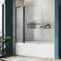 Bathroom Shower Glass Door, Tub Shower Glass Door 43”*58” Screen Panel Tempered by SHOWERBATHTUBDOORSDEVELOPER