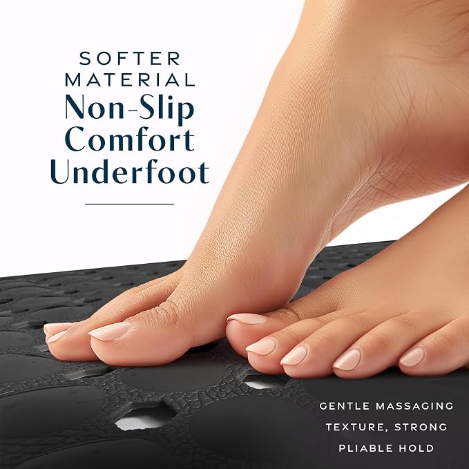 SlipX Solutions Power Grip Bathtub Safety Mat | Precision Grip Technology - Image 4