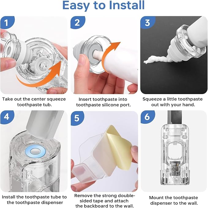 Automatic Toothpaste Dispenser Wall Mounted - Image 4