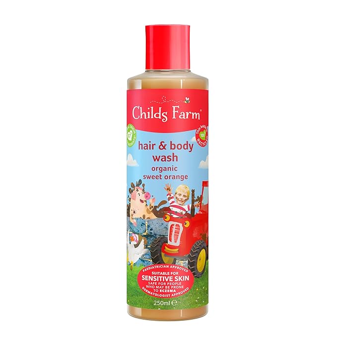 Childs Farm hair & body wash organic sweet orange 250ml by ChildsFarm