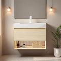 Ambrovina 30" Floating Bathroom Vanity by Unknown