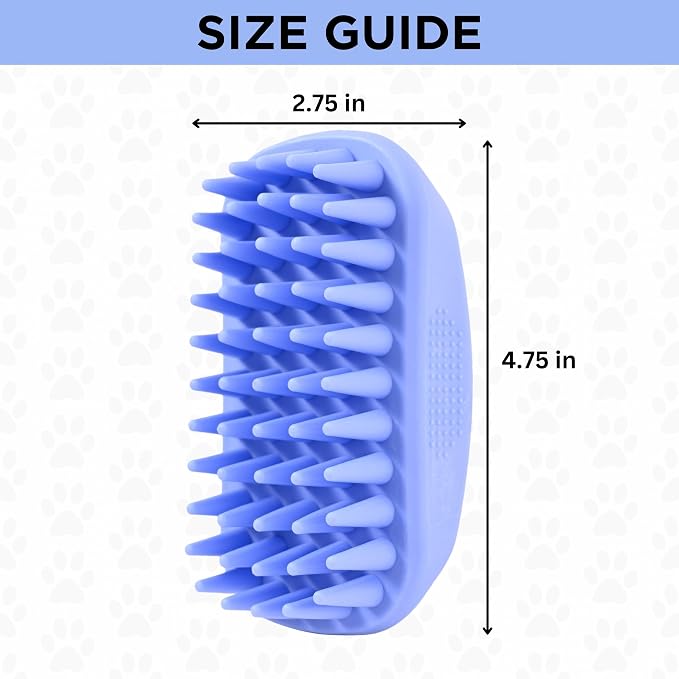 We Love Doodles Pet Rubber Bath Brush and Dog Shampoo - Image 5