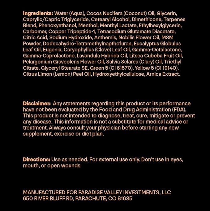 27:17 Recovery – Muscle Recovery Cream - Image 9