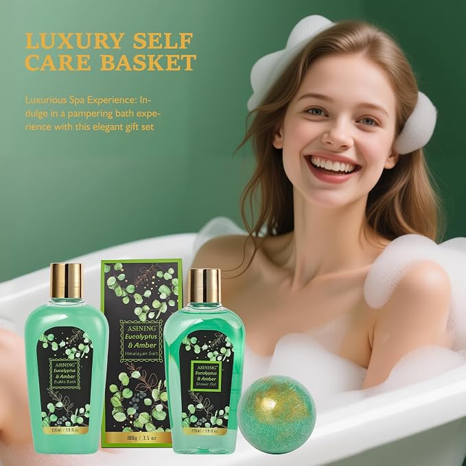 Home Spa Gift Basket, Bath Spa Kit - Image 8