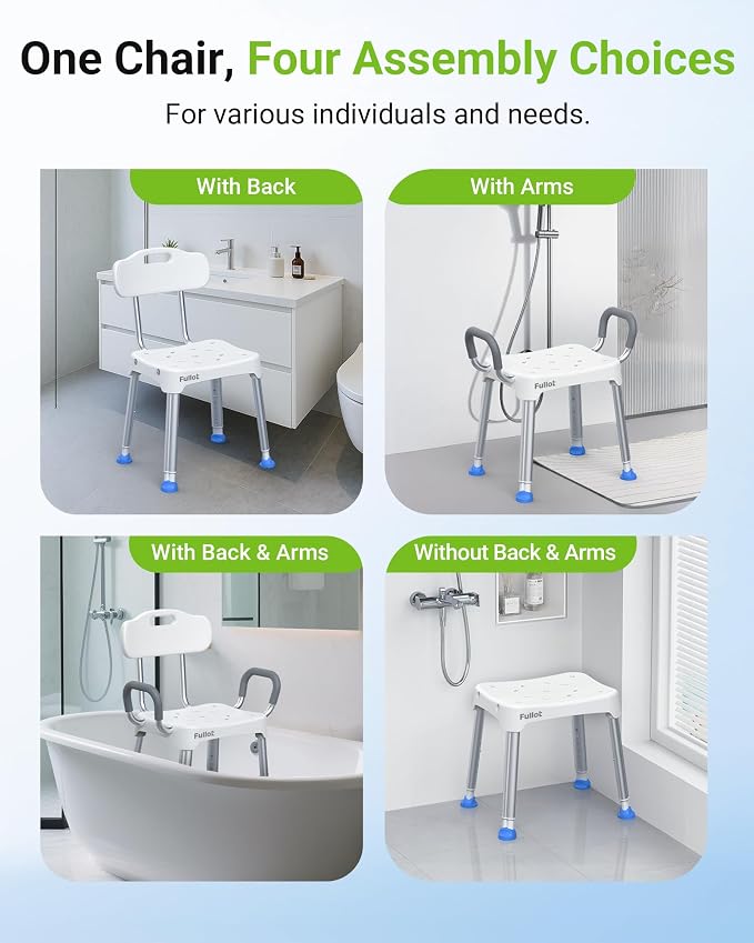 Widened Shower Chair for Inside Shower - Image 5