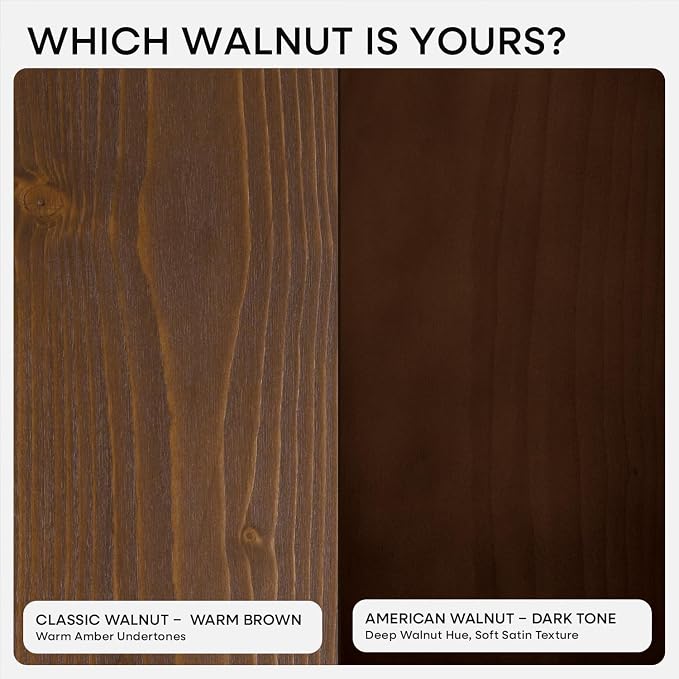 Homeforia Walnut 60 inch Floating Shelf, High End Solid Real Wood 60inch Long - Image 8