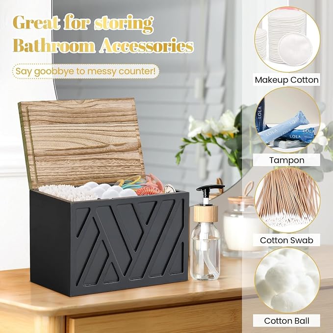 2 PCS Tampon Holder for Bathroom Decor, Feminine Product Organizer - Image 4