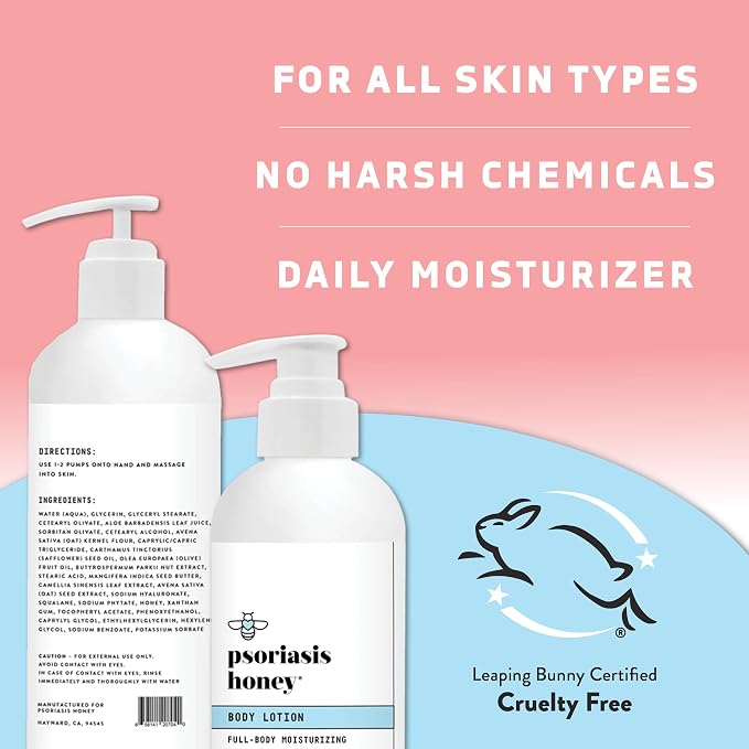 PSORIASIS HONEY Daily Moisturizing Body Lotion - Image 6