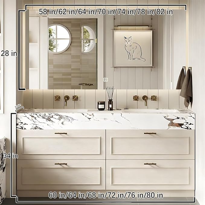 68IN Bathroom Vanity - Image 2