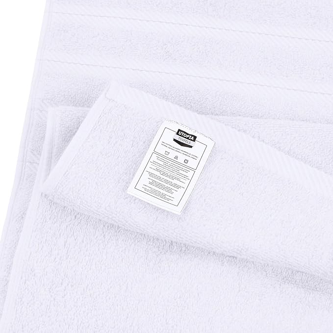 Utopia Towels 4 Pack Premium Extra Large Bath Towels Set, 100% Ring Spun Cotton - Image 5