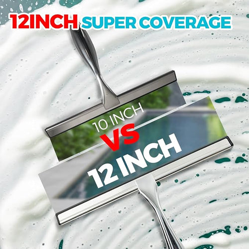 12-Inch All-Purpose Shower Squeegee - Image 2