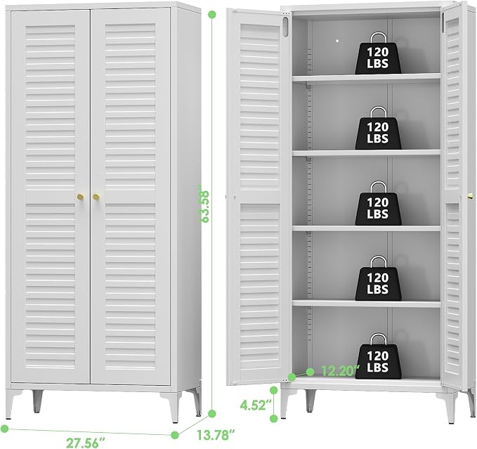 Bathroom Floor Storage Cabinet - Image 3