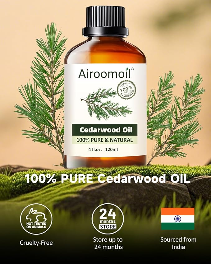Pure Cedar Essential Oil, 100% Natural Cedar Oil, Premium Grade Essential Oils - Image 2