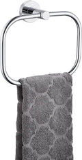 Angle Simple Swivel Towel Ring Chrome, Stainless Steel Hand Towel Rack by AngleSimple
