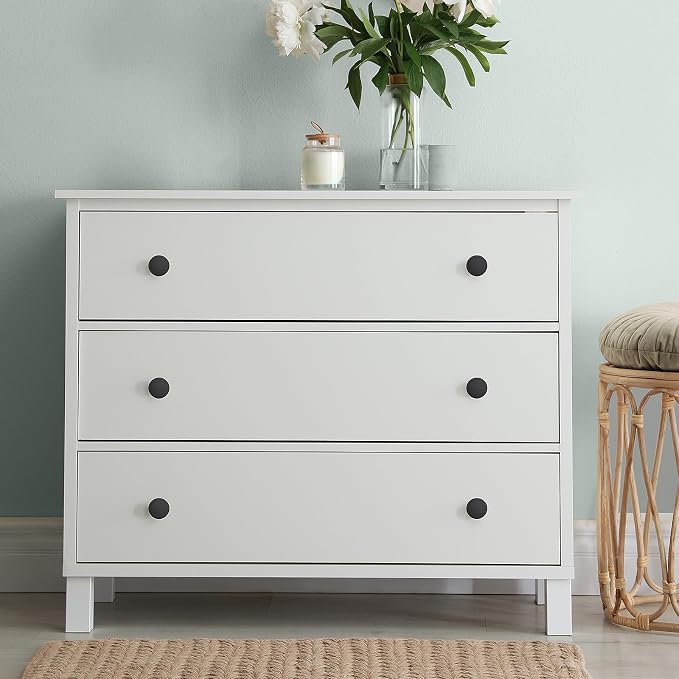 Ravinte 50 Pack Cabinet Knobs Black Kitchen Cabinet Knobs Round Dresser Drawer - Image 4