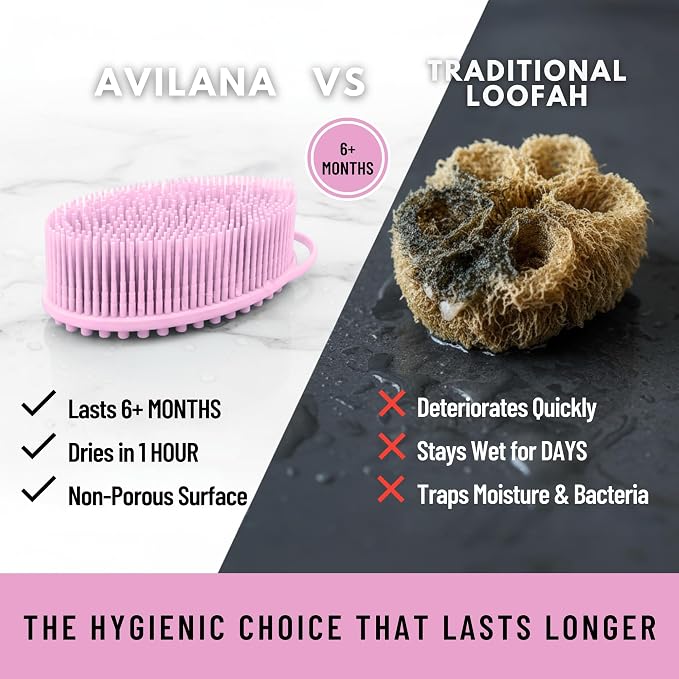 Silicone Body Scrubber for Shower - Image 3