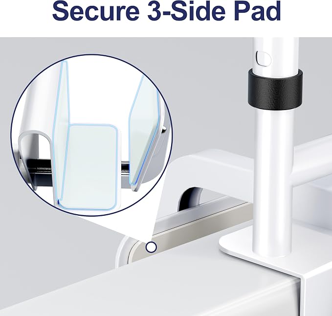Adjustable Height Bathtub Handle Grab Bar, Bathtub Safety Rail & Shower Grab - Image 7